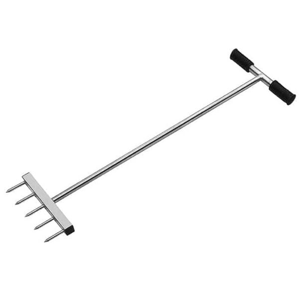 Levelawn 5-tine Fork Aerator Stainless Steel